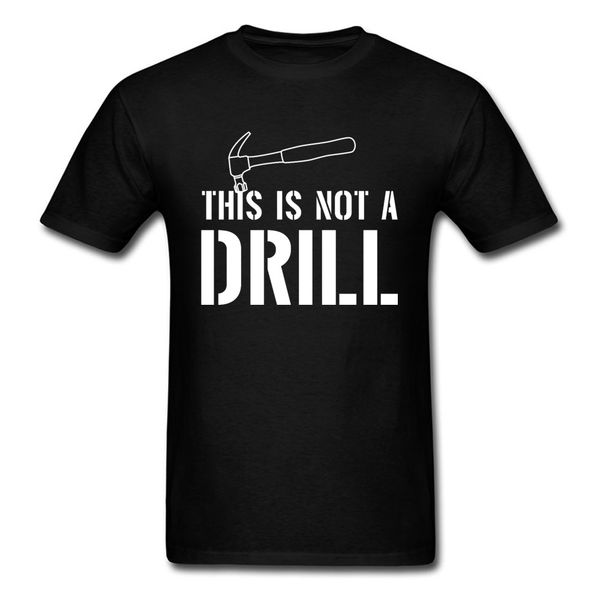 

любовь отец взрослых tshirts это не дрель tshirts письмо лоскутная лучший подарок футболка преобладающее o шеи сыпучие tee shirt men