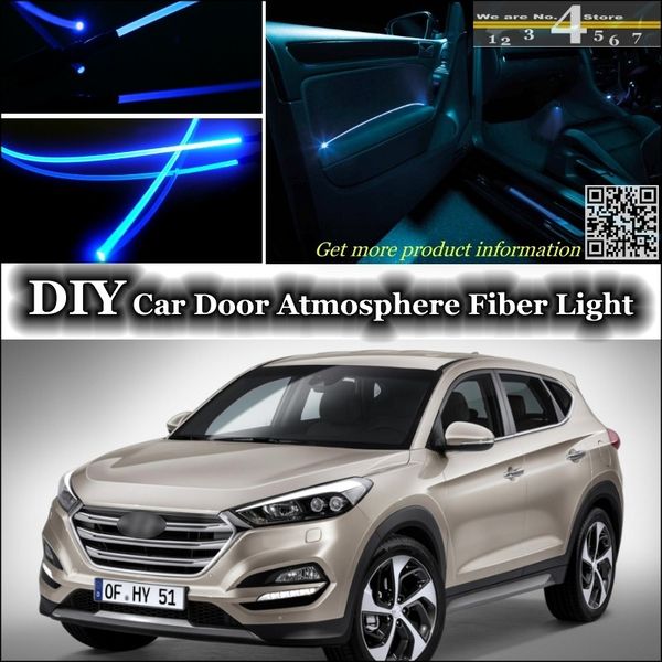 

for tucson interior ambient light tuning atmosphere fiber optic band lights inside door panel illumination not el light