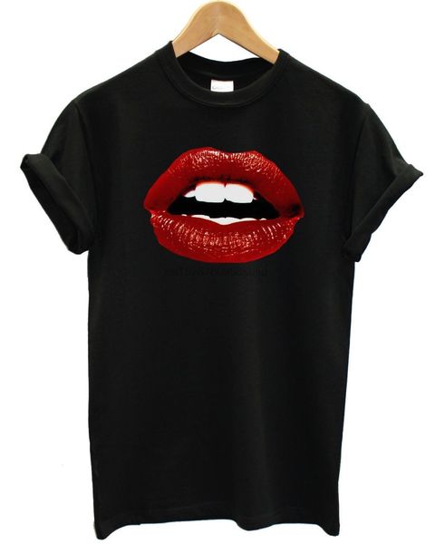 

red lips t shirt holiday men women kids man shop summer kiss club casual short sleeve tee wholesale tee
