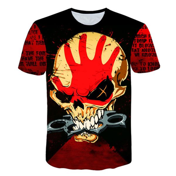

3d horrifying skull blood print 3d print shirts horror hentai hentai men clothing