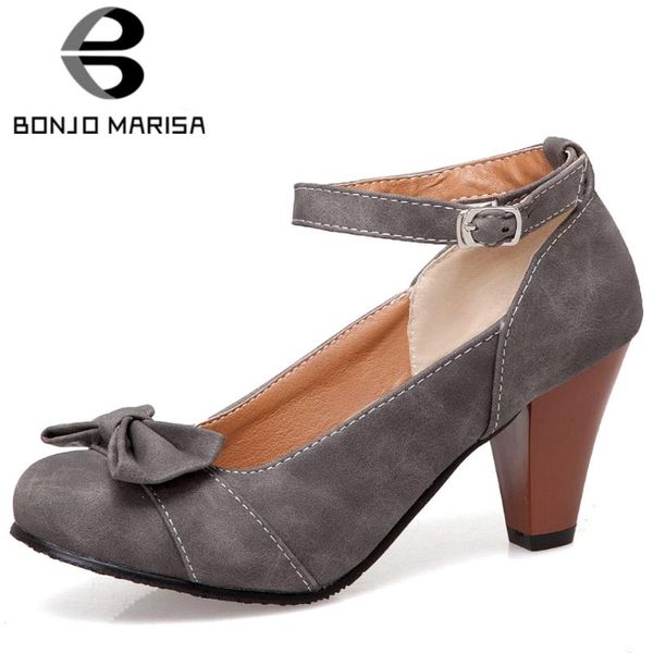 

bonjomarisa ladies fashion office high spike heels elegant shallow pumps women sweet butterfly-knoy heeled shoes woman, Black