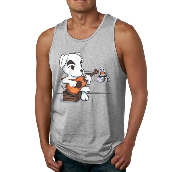

animal crossing k.k. slider tank o-neck summer quality cotton tank top