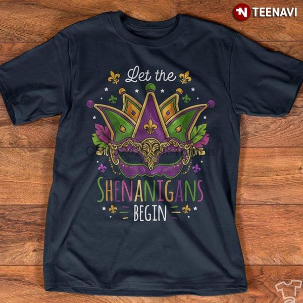 

мужчины t shirt пусть shenanigans начало масленица фестиваль маска женщины футболки