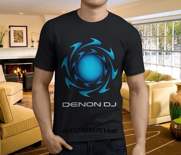 

funny men t shirt white t-shirt tshirts black tee new popular denon dj party house techno music men's black t-shirt size s-3xl