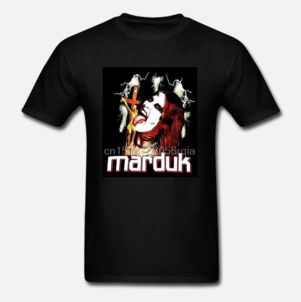 

vintage marduk unused t shirt black metal mayhem darkthrone death 100% cotton short sleeve summer t-shirt