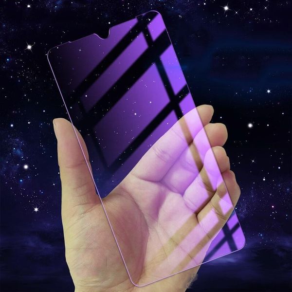 

suitable for vivo iqoo z1x screen protector film protective film oppo xiaomi 9h hardness blue light explosion-proof tempered glass
