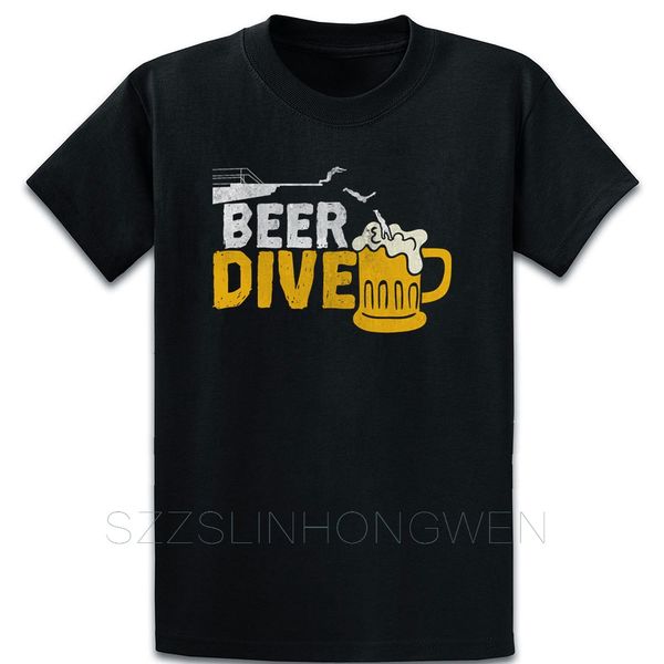 

beer dive t shirt tee shirt spring vintage over size s-5xl customize new fashion gents fitness shirt