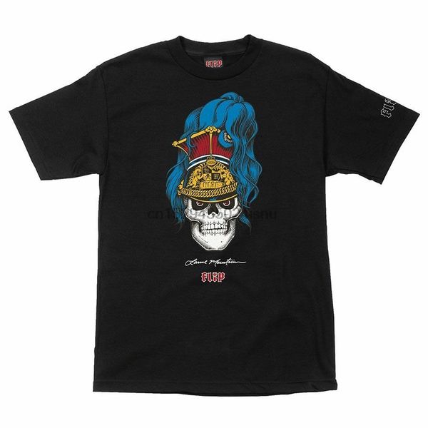 

flip lance mountain brigadier skateboard t shirt black large