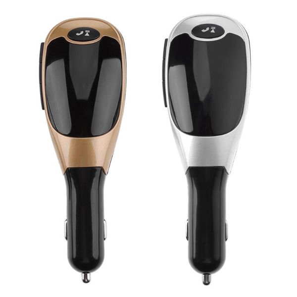 

bluetooth v3.0 edr handscar kit wireless handfm transmitter with usb charger led screen car mp3 player support sd