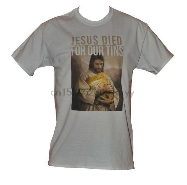 

t shirt jesus died for our tins xxxx gold beer mens white all sizes s to 3xl(1