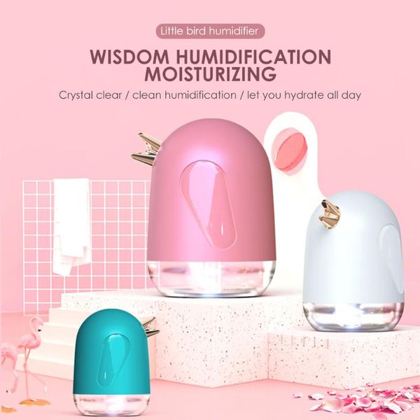 

essential oils diffusers usb rechargeabe mist maker bird bill mini air humidifier for car home office oil diffuser fresher fogger
