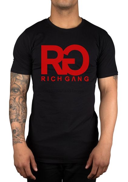 

rich gang rg logo t-shirt clothing ymcmb young thug lil wayne rich homie 100% cotton tee shirt wholesale tee