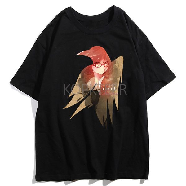 

kyoukai no kanata ravens cloak mirai aesthetic print men summer t-shirts casual short sleeve ullzang tshirt harajuku tees