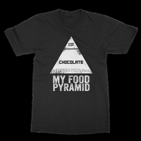 

food pyramid - chocolate classic t-shirt men t shirt