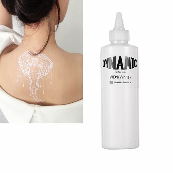 

2020 new dynamic white tattoo ink - 8oz