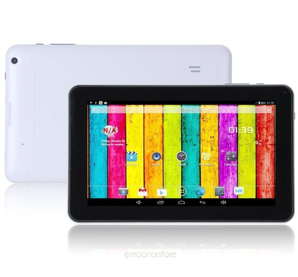 

allwinner a33 tablet pc ips screen 9 inch android 4.4 512mb 8gb quad core dual camera wifi bluetooth 3000mah 1024*600 tablet sale