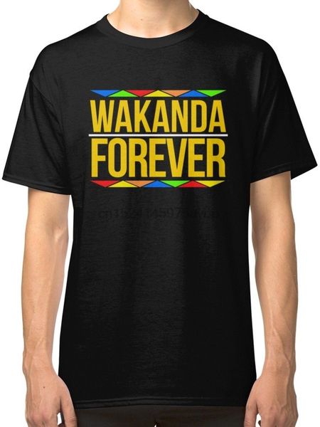 

wakanda forever black t-shirt tees