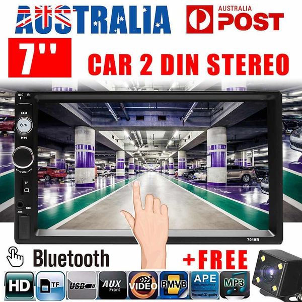 

7 inch car radio player 2 din car radio stereo multimedia bluetooth mp3 player usb tf aux fm accessories