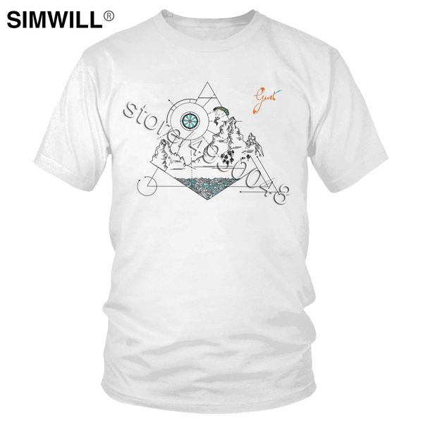 

men's gust paraglider tees shirt luxury paragliding shirt short sleeved soft cotton mountain print t-shirt novelty clothing gift