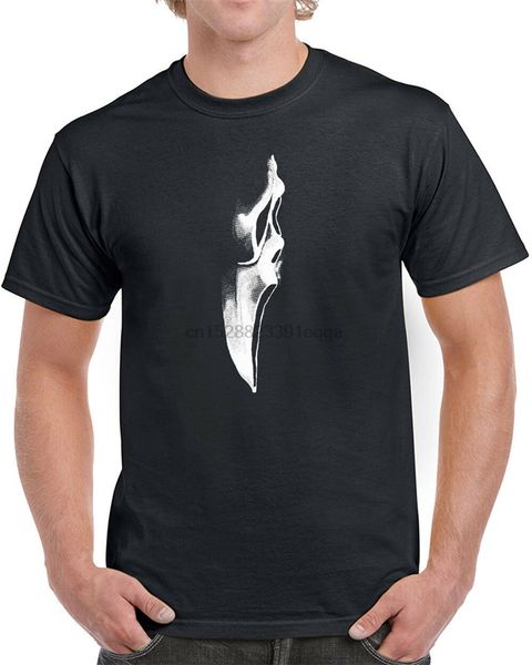 

353 scream knife mask mens t-shirt horror film movie 90s slasher halloween retro summer o-neck tee shirt