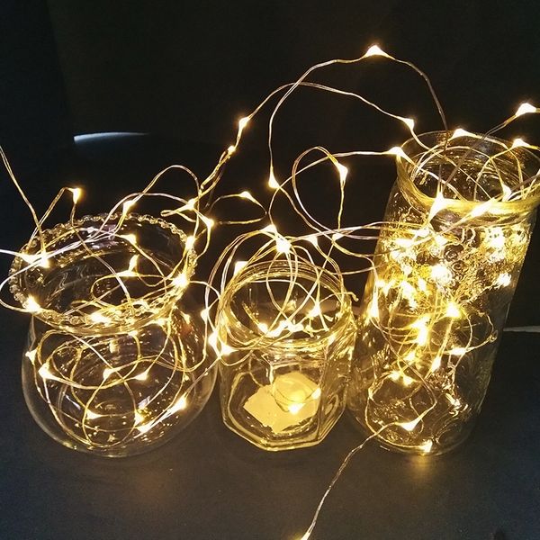 

led copper wire color string small color flash string lamp sky star romantic room decoration copper wire star lamp outdoor waterproof boiya