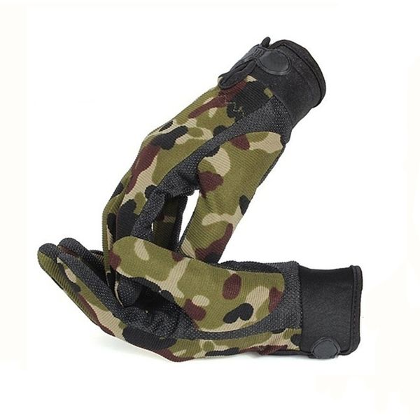 

mens tactical lightweight breathable riding women non-slip wearable full and half finger gloves 6wgd, Silver