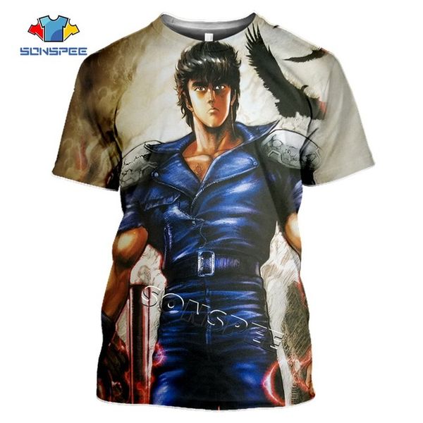 

summer comic grappler baki japan boxing men anime 3d print shirts funny kawaii aesthetic men clothing