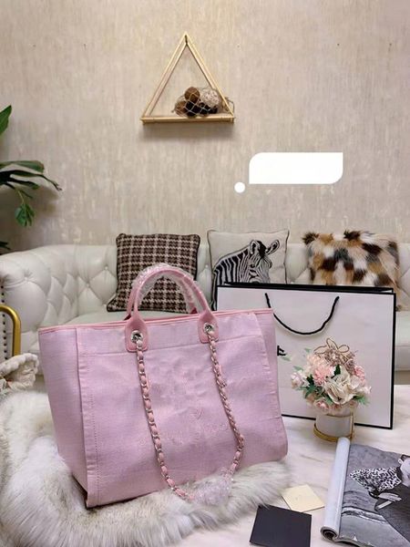 

canvas female 2020 new single bag large capacity inclined shoulder handbag purses totes leather beach bags for women luxury handbag