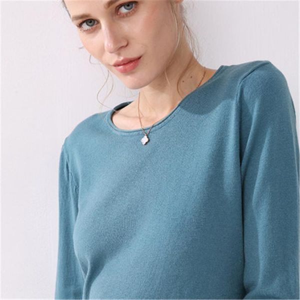 

women's sweaters women knitting sweater long sleeves curled o-neck collar female short casual solid fashion thin pullover ladies winter, White;black