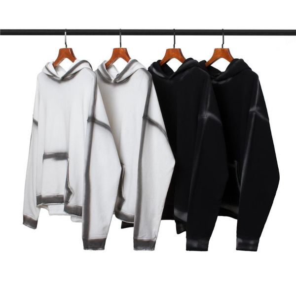 

men's hoodies & sweatshirts mens women hip hop hoodie sweatshirt joint print solid harajuku streetwear 2021fw stranger thing autumn eur, Black