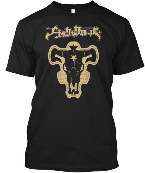 

black bulls tee shirt -for black clover anime fans - asta