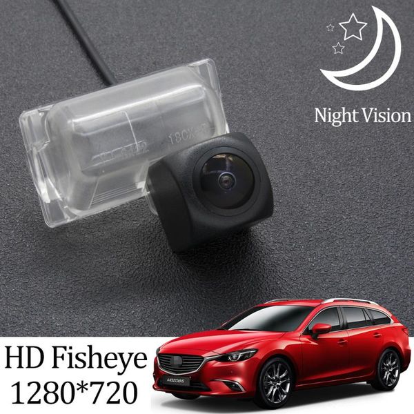 

owtosin hd 1280*720 fisheye rear view camera for 6 wagon 2013 2014 2020 2020 car vehicle parking accessories