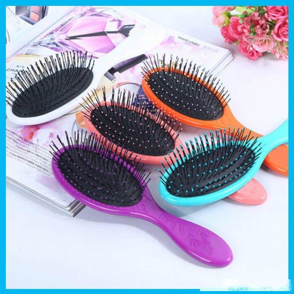 

wet & dry hair brush original detangler hair brush massage comb with airbags combs for wet hair shower brush 120pcs