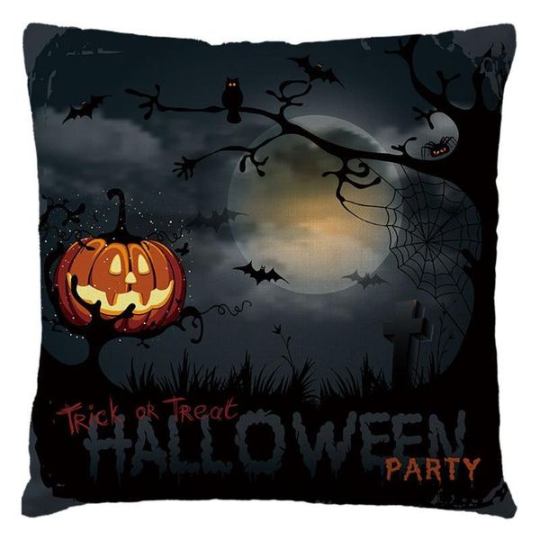 

pillow case pumpkin throw halloween ghost witch magical cat cushion cover decor happy fall y'all ghosts horror pillowcase