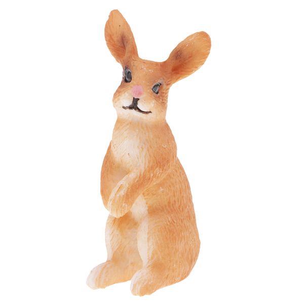 

rabbit small hare model wild animal model realistic toy