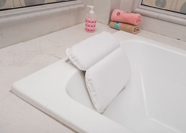 

spa ванна подушка покрытие ванна подголовник мягкой водонепроницаемая ванна подушка с присосками легкоочищаемых аксессуаров для ванной комна