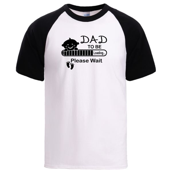 

dad to be funny expecting baby loading t shirts mens summer loose fit crewneck tees 2020 man cotton harajuku t shirts tees