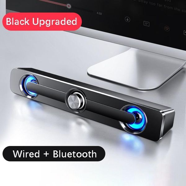 

2020 bluetooth usb wired powerful computer speaker tv sound bar stereo subwoofer bass speaker surround box for pc laptablet