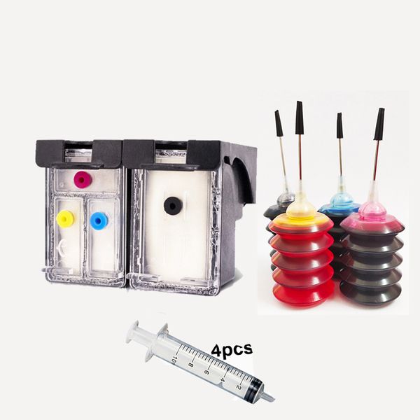 

vilaxh 302xl refillable ink cartridge replacement for 302 xl deskjet 1110 3639 3831 3630 envy 4650 4525 4527 european printer