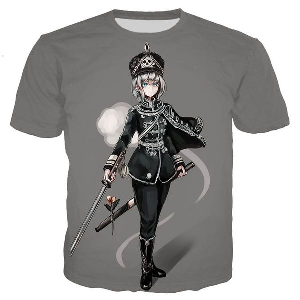 

new cool game azur lane 3d print shirts graphic hentai graphic men clothing