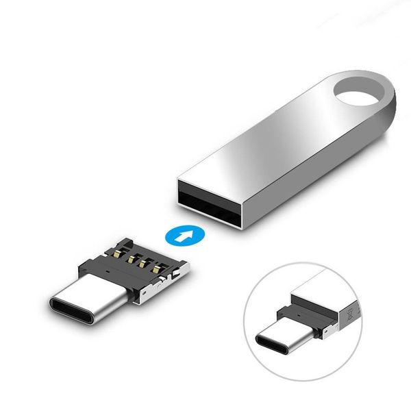 

etmakit 5 pcs type-c interface adapter for xiaomi samsung oneplus phone macbook c to usb otg converter nk-shopping