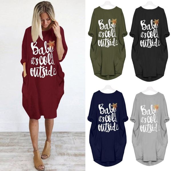 

designer dress casual solid colors hi-lo clothing letter o-neck loose women dresses summer short sleeve womens, Black;gray