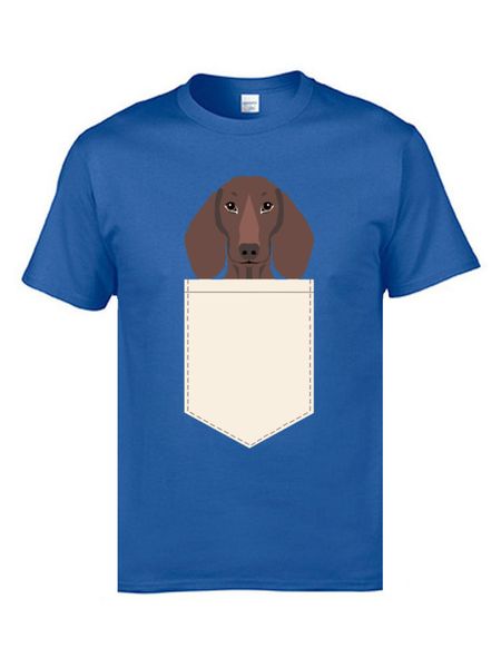 

pocket dachshund sausage dog t-shirts cute corgi pug funny animal printed on tees o-neck cotton fabric t-shirts boy