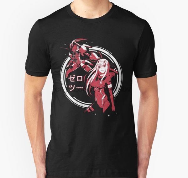 

мужчины тенниска zero two стрелиция дарлинг в рубашку женщин t-shirt тройники верхней franxx мужской t
