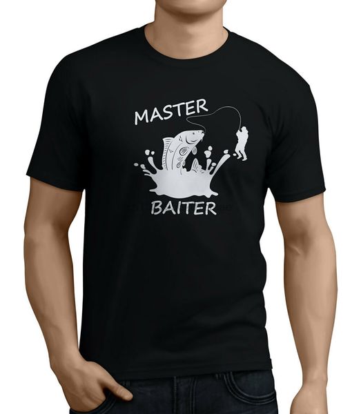 

master baiter carp angler graphic mens funny fishing t-shirts 14 colors
