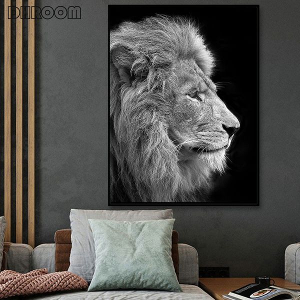 

paintings animal canvas painting modern wall art lion orangutan posters and prints pictures for living room decoration home decor