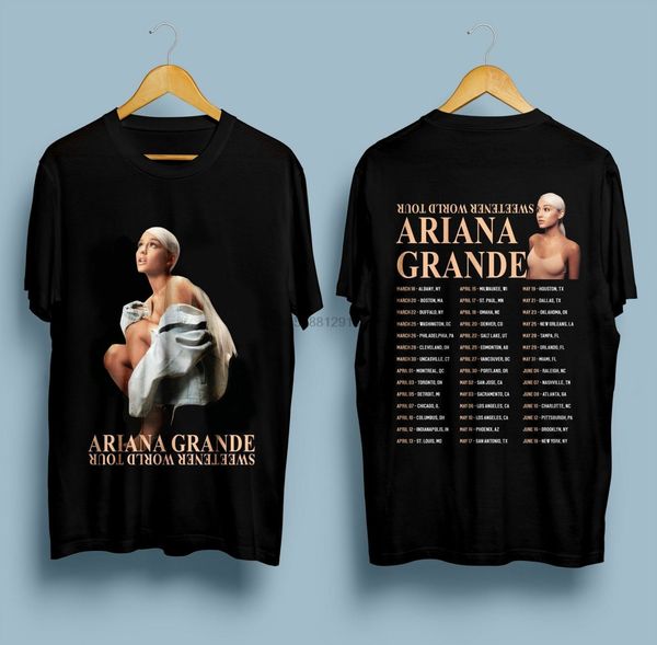 

new ariana grande t-shirt sweetener world tour 2019 size s to 3xl