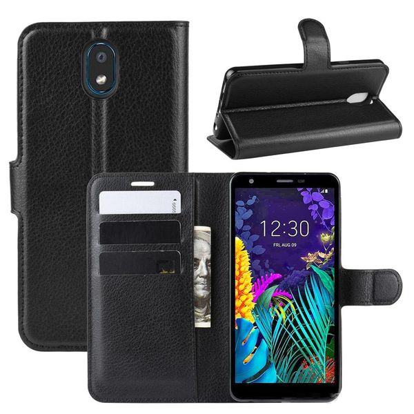 

lychee litchi wallet leather phone cases case for lg k20 k30 g8s g8x thinq w30 w10 l-01l stylo 5 k50 k40 2019