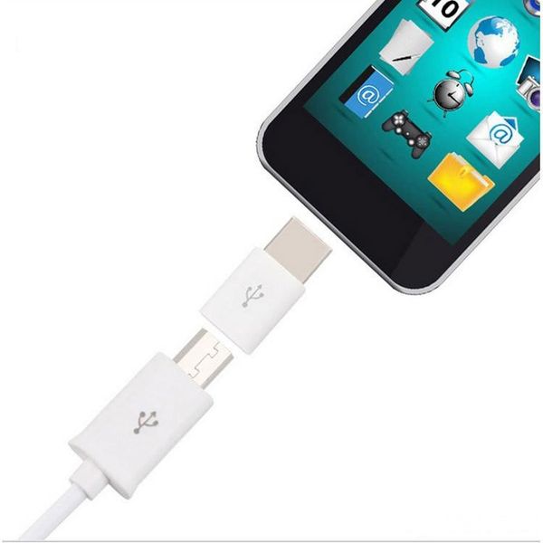 

pocket friendly size autocatalytic plating abs micro usb 3.1 type-c fast data sync transferring charger adapter