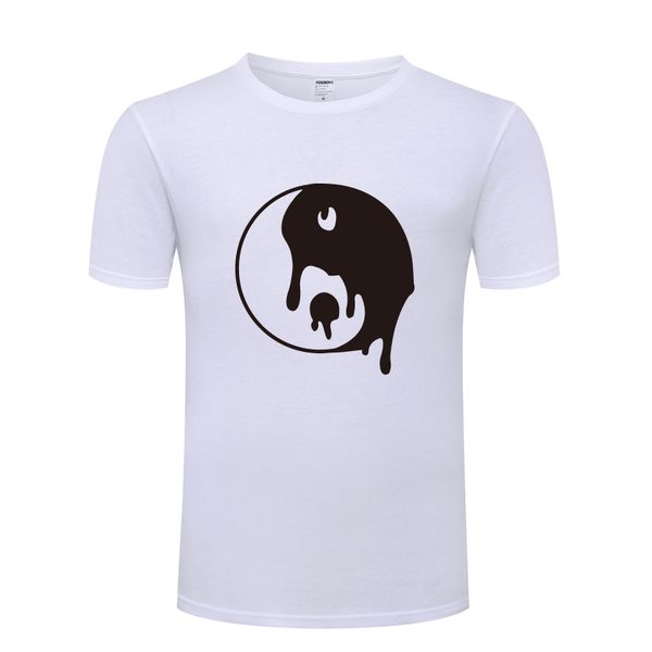 

восемь триграмм творческой новизны mens men t shirt тенниска 2018 новый короткие рукава o шеи хлопка вскользь тенниска топ tee